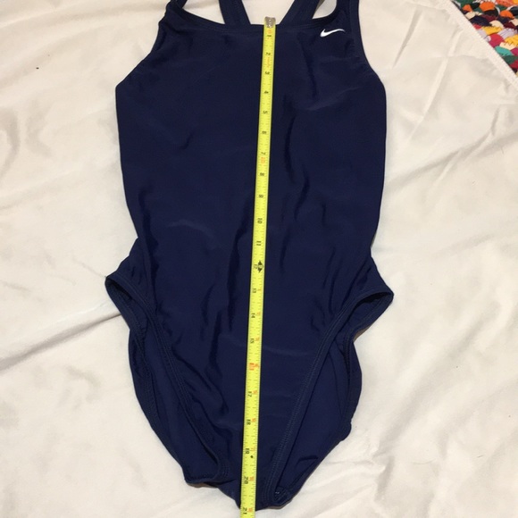 Nike 34 Women’s 8 Swimsuit One piece Navy - Picture 14 of 16
